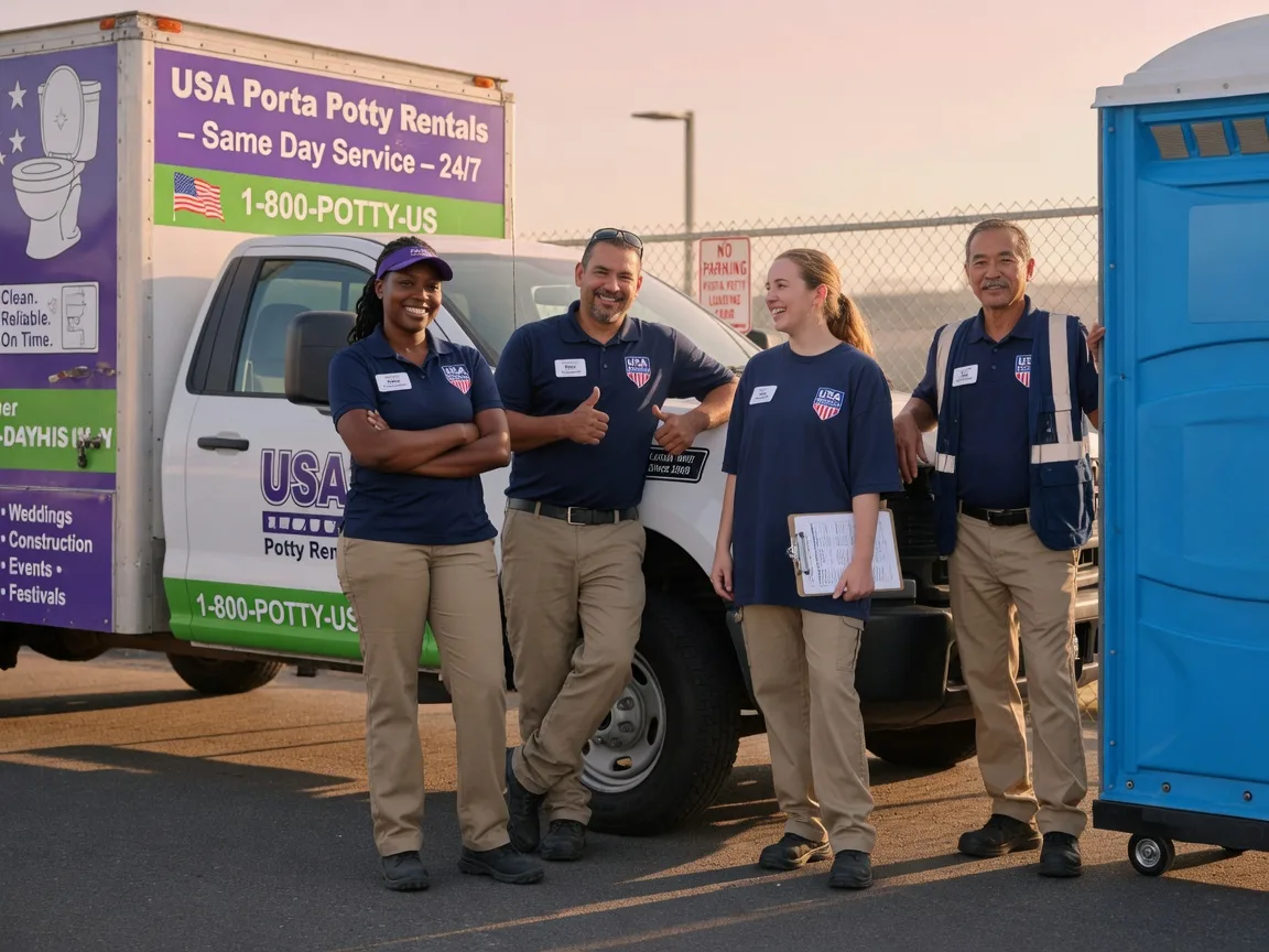 Porta Potty Rental company in New Blaine, AR